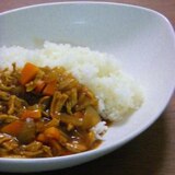 定番ごはん、ササミカレー